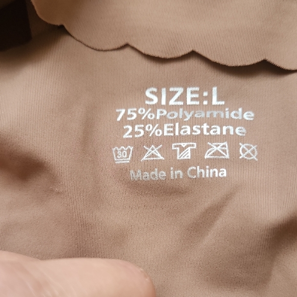 Lot Of Two Bras From Tic Toc One L One Xl Both Beige, NWOT - Picture 2 of 8